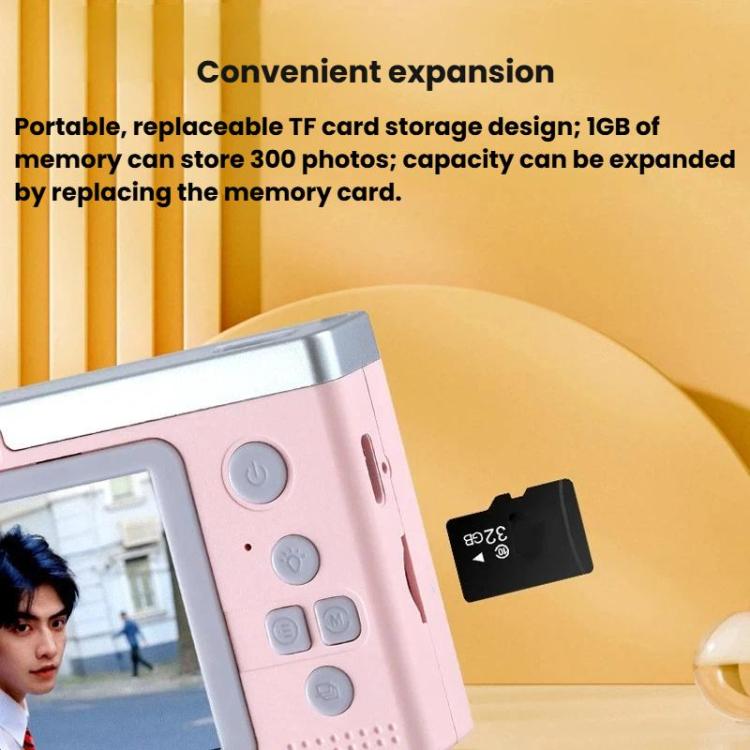 M12 Mini caméra double objectif CCD HD 2,4 pouces avec carte rétro pour étudiants