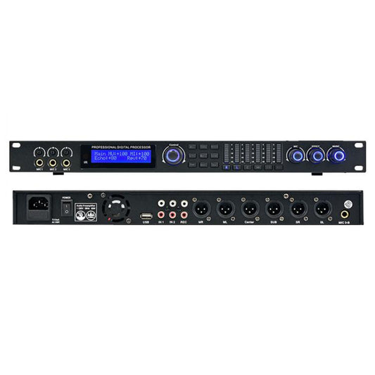 Processeur d'effets audio vocaux DSP pour préamplificateur KX500, prise américaine, prise européenne, prise britannique, prise australienne