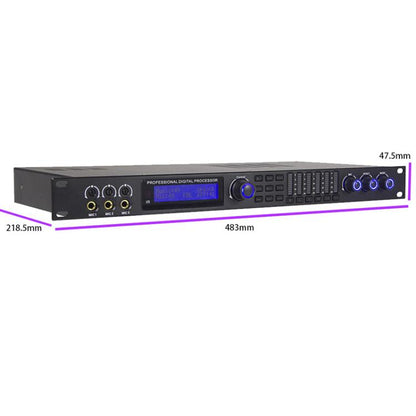 KX500 Preamp Effects DSP Vocal Audio Effects Processor, US Plug, EU Plug, UK Plug, AU Plug