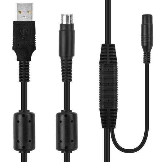Replacement 2-in-1 Power and Data Cable for Logitech CC2900e, CC3500e, PTZ Pro Cameras