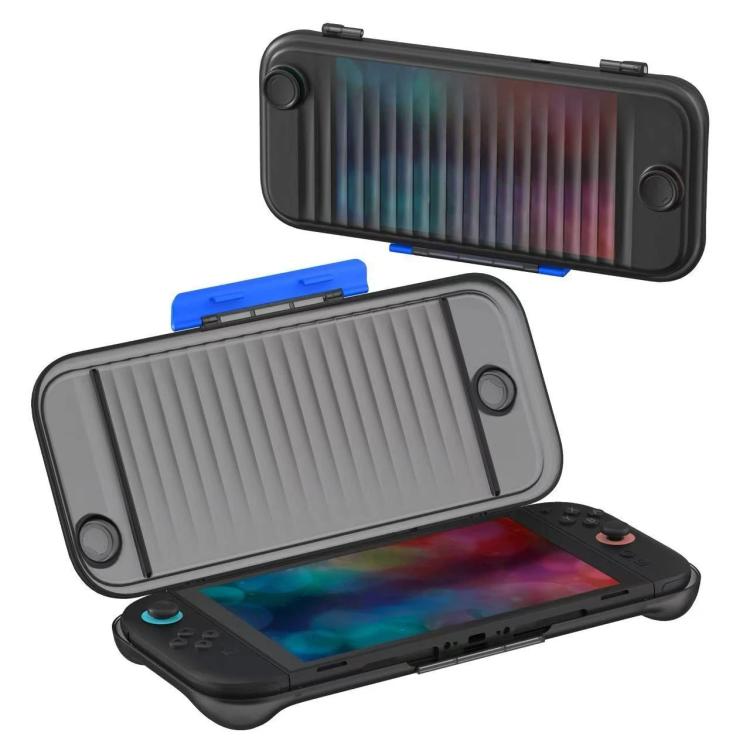 Étui de rangement rigide pour Nintendo Switch 2, translucide dépoli, conception anti-pression pour les joysticks