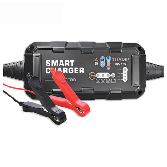 Chargeur intelligent de batterie au lithium pour moto à huit étapes, 110 V