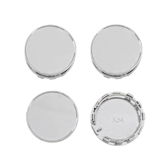 Lot de 4 cache-moyeux de roue vierges modifiés de 54 mm de diamètre extérieur