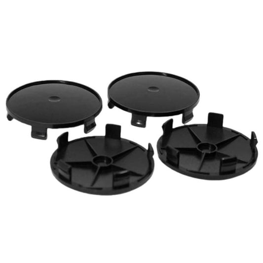 Lot de 4 cache-moyeux de roue vierges modifiés de 68 mm de diamètre extérieur
