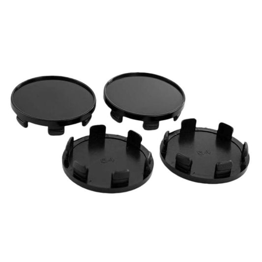 Lot de 4 cache-moyeux de roue vierges modifiés, diamètre extérieur 54 mm, diamètre intérieur 51 mm