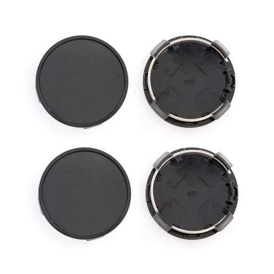 Lot de 4 cache-moyeux de roue vierges modifiés de 62 mm de diamètre extérieur