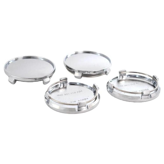 Lot de 4 cache-moyeux de roue modifiés de 61 mm pour Audi Q7/A4L/A3/Q3