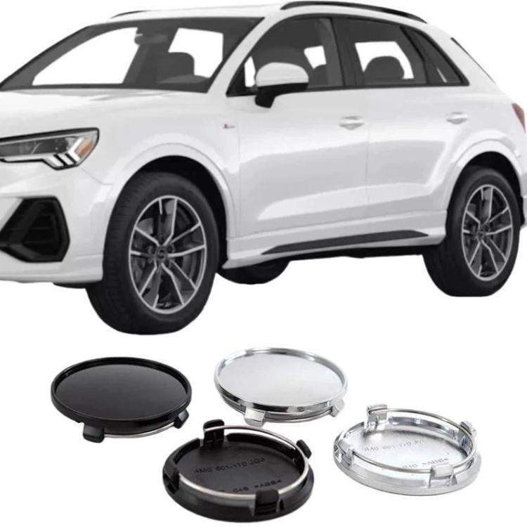 4pcs /Set 61mm Modified Wheel Hub Center Cap For Audi Q7/A4L/A3/Q3