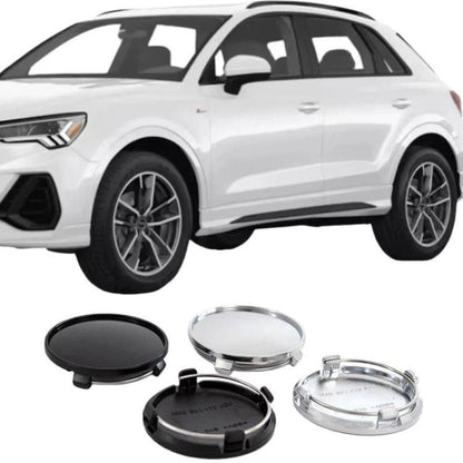 4pcs /Set 61mm Modified Wheel Hub Center Cap For Audi Q7/A4L/A3/Q3