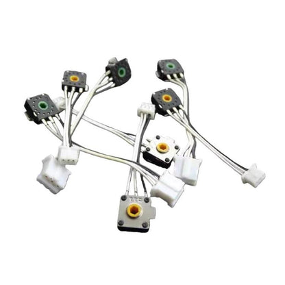 Câble encodeur TTC pour la molette de la souris, pièces de rechange, clip gauche avec câble, clip droit avec câble, clip gauche sans câble, clip droit sans câble