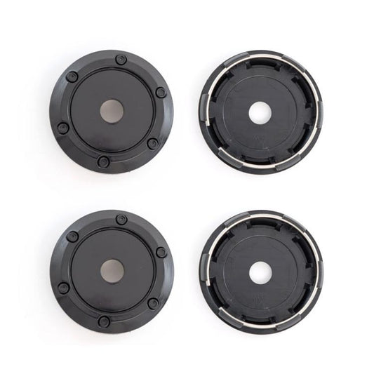 Ensemble de 4 enjoliveurs de moyeu de roue vierges modifiés de 66 mm de diamètre extérieur
