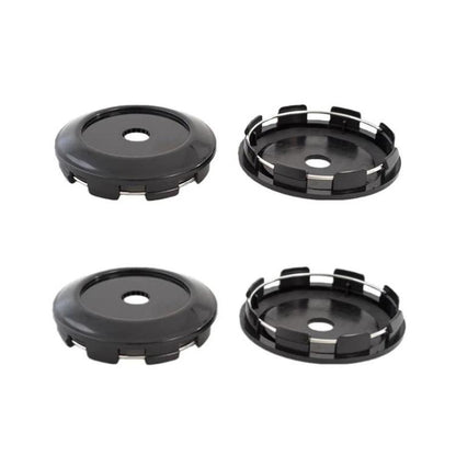 4pcs /Set 77mm Outer Diameter Blank Aftermarket Wheel Hub Center Caps