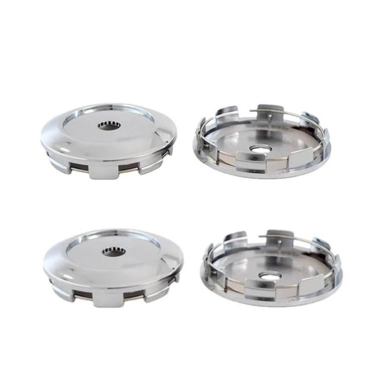 4pcs /Set 77mm Outer Diameter Blank Aftermarket Wheel Hub Center Caps