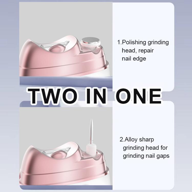 4-in-1 Electric Nail Clipper, Grinder, Polisher & UV Dryer Rechargeable Multifunctional Nail Care Kit