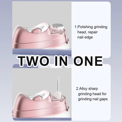4-in-1 Electric Nail Clipper, Grinder, Polisher & UV Dryer Rechargeable Multifunctional Nail Care Kit