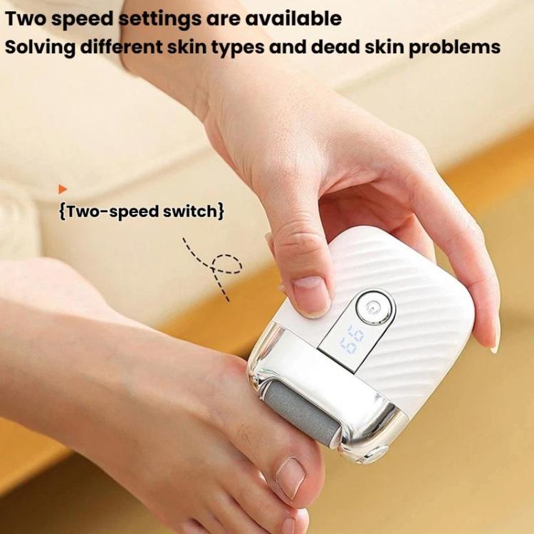 Fully Automatic Electric Foot File Rechargeable Home Callus & Dead Skin Remover Portable Foot Scrubber