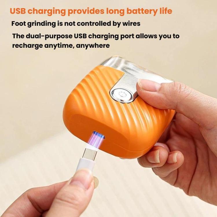 Fully Automatic Electric Foot File Rechargeable Home Callus & Dead Skin Remover Portable Foot Scrubber
