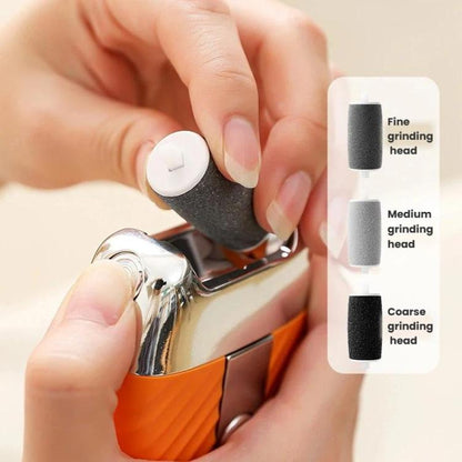 Fully Automatic Electric Foot File Rechargeable Home Callus & Dead Skin Remover Portable Foot Scrubber