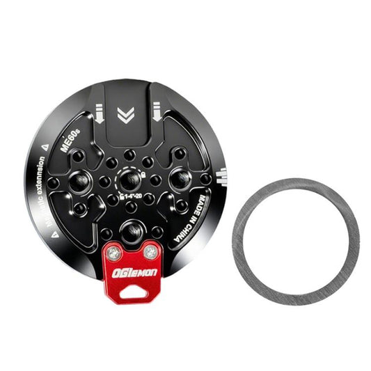 Magnetic Phone Mount Base Cold Shoe Tripod Aluminum Alloy Photography Selfie Stick 1/4 inch Arca-Style Mounting Base Suction Cup, Base