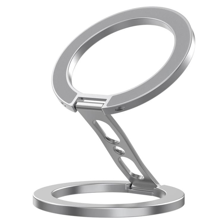 Fully Foldable Multi-Function Dual Magnetic Phone Metal Stand