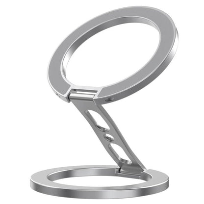 Fully Foldable Multi-Function Dual Magnetic Phone Metal Stand