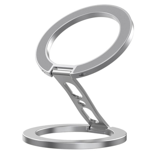 Fully Foldable Multi-Function Dual Magnetic Phone Metal Stand