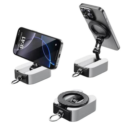 Portable Rotatable Foldable Desktop Magnetic Phone Holder