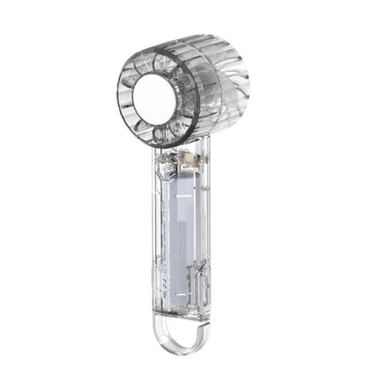 USB Charging Mirror Fan Outdoor Handheld Mini Fan With Carabiner Clip