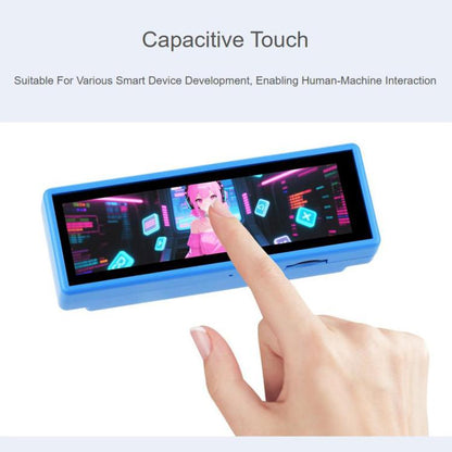 Carte de développement WAVESHARE ESP32-S3 équipée d'un écran tactile capacitif IPS de 3,49 pouces, modèle A avec batterie, modèle A sans batterie