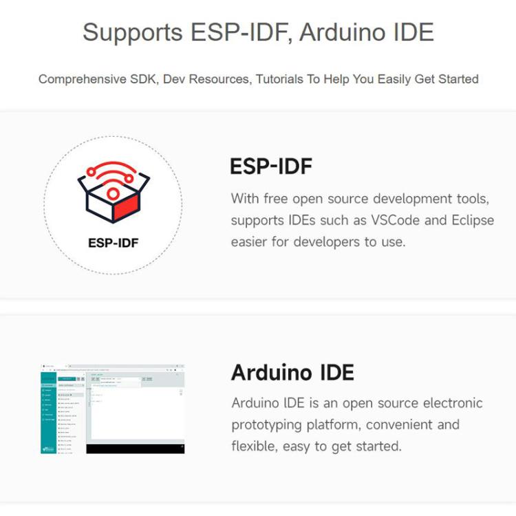 Carte de développement WAVESHARE ESP32-S3 équipée d'un écran tactile capacitif IPS de 3,49 pouces, modèle A avec batterie, modèle A sans batterie