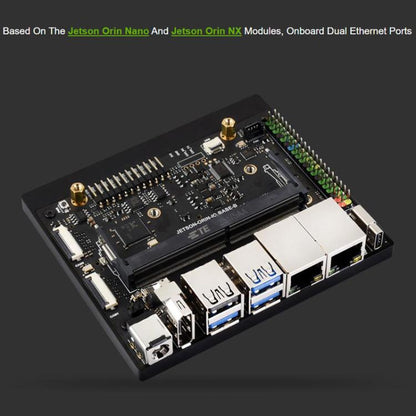 For Jetson Orin Nano / NX Super Dual Ethernet Base Board, 24359