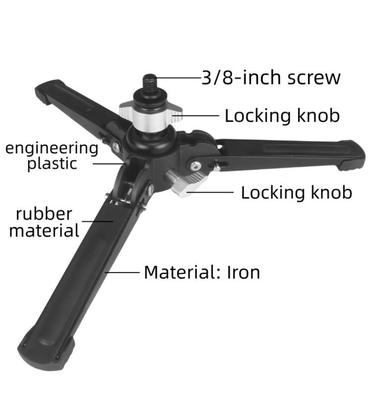 Monopod Base Tripod Support Portable Camera Stand Tripod Stand, BEXIN ST-1