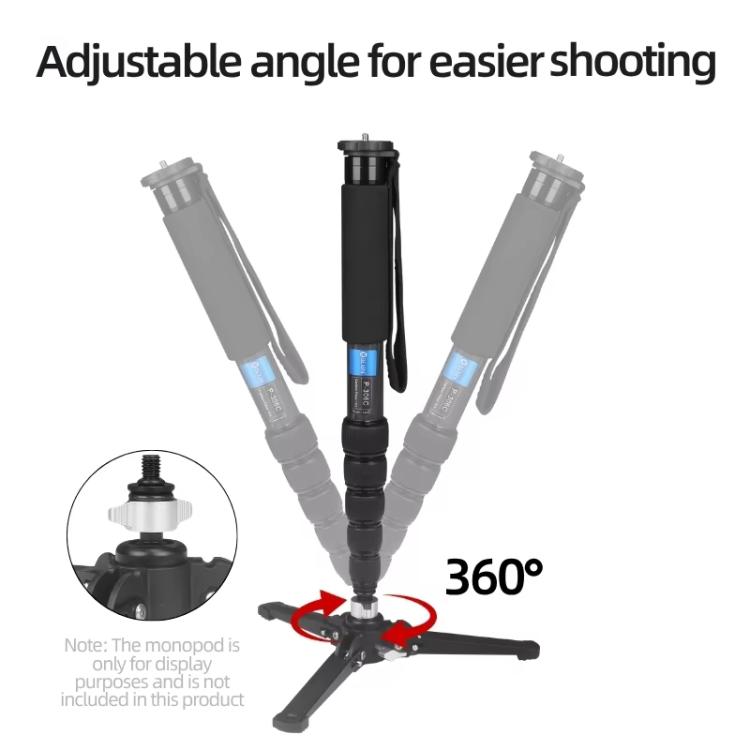 Monopod Base Tripod Support Portable Camera Stand Tripod Stand, BEXIN ST-1