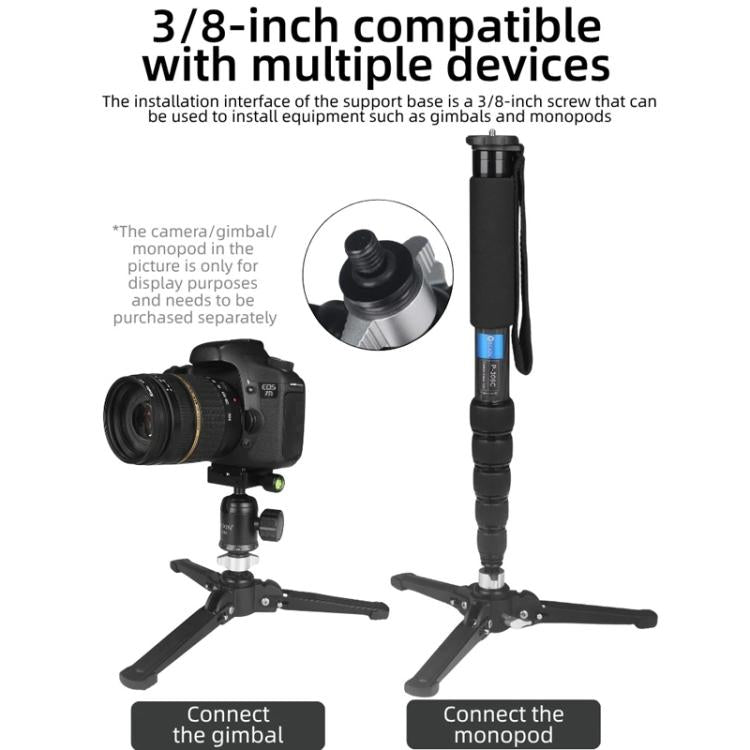 Monopod Base Tripod Support Portable Camera Stand Tripod Stand, BEXIN ST-1