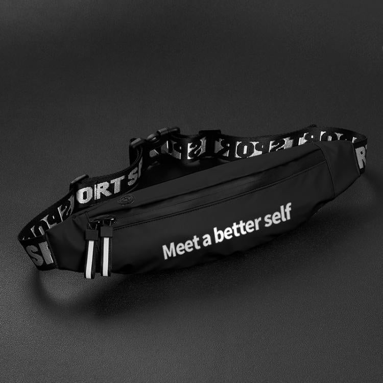 Reflective Outdoor Sports Waist Pack For Men Women Waterproof Casual Crossbody Bag