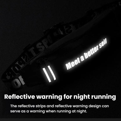 Reflective Outdoor Sports Waist Pack For Men Women Waterproof Casual Crossbody Bag