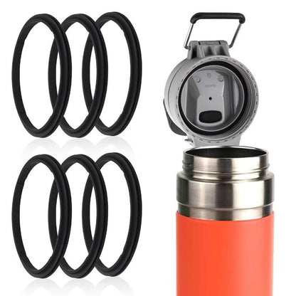 For Stanley Quick Flip Go Bottle 24-36oz 4pcs Seal Gasket Leak-Proof Silicone Ring