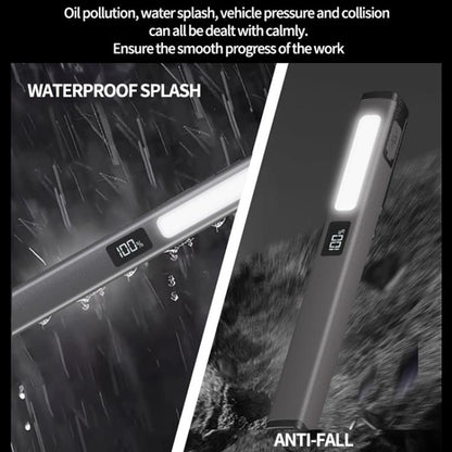 COB Pen Clip Light USB Rechargeable Auto Repair Work Light Strong Magnetic Adhesion Flashlight