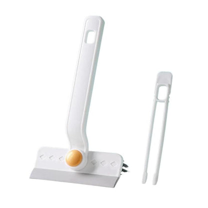 Multifunctional Rotatable Gap Cleaning Brush Glass Scraper For Bathroom Window Floor