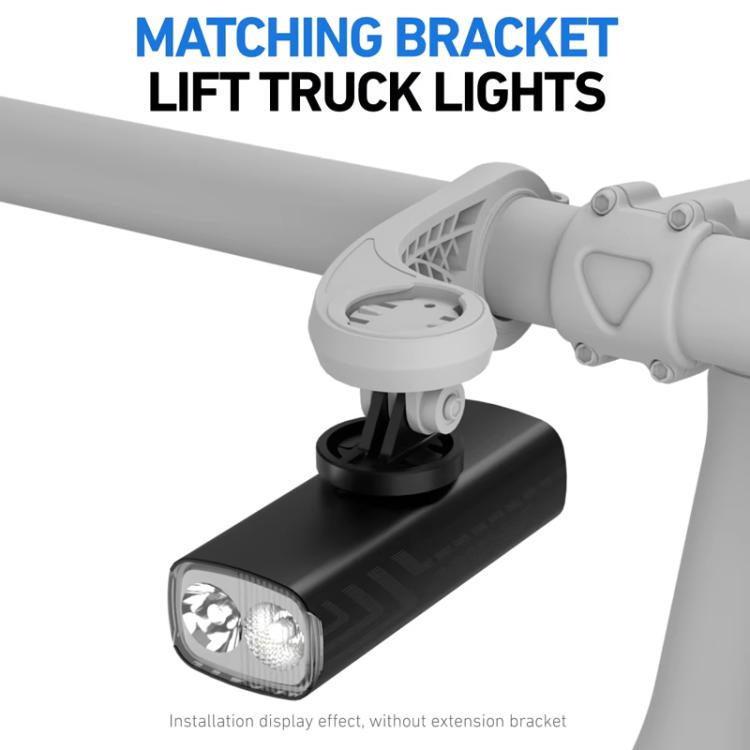 High-Capacity Rechargeable Bike Headlight Powerful Night Riding Flashlight, BR2000