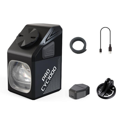 Bicycle Hanging Front Light Night Riding Road Bike Anti-Glare Under-Mount Light, CYCLAIMI CYC1000, CYCLAIMI CYC1000 PRO