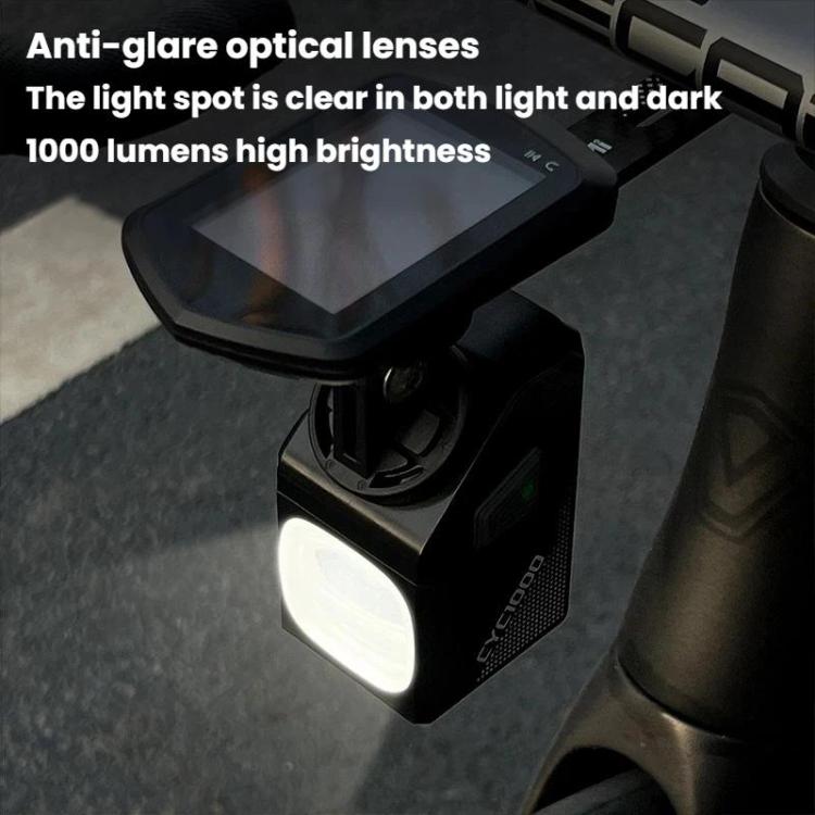Bicycle Hanging Front Light Night Riding Road Bike Anti-Glare Under-Mount Light, CYCLAIMI CYC1000, CYCLAIMI CYC1000 PRO