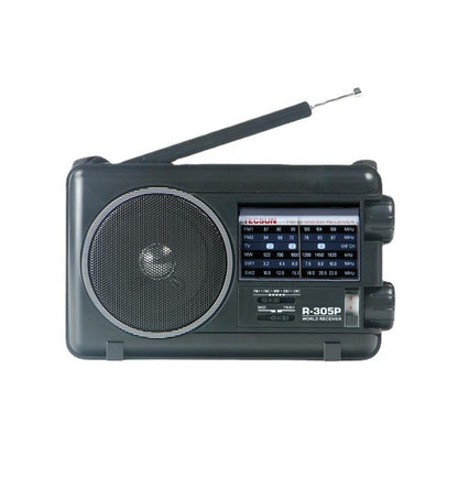 TECSUN R-305P Radio pleine bande portable avec cadran analogique rétro DSP, R-305P