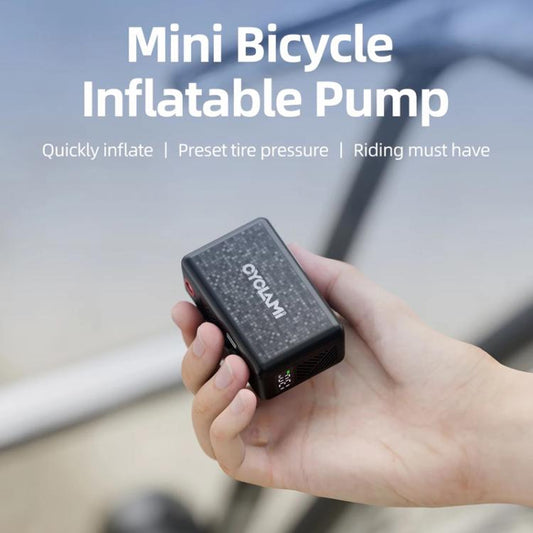 Mini Display Equipped Air Pump Portable High Pressure Smart Bicycle Electric Air Pump, AM6