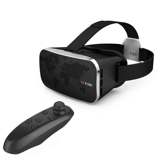 Casque VR mobile VRPARK V3 pour films et jeux 3D Lunettes VR universelles pour smartphone, avec télécommande Y1, sans télécommande