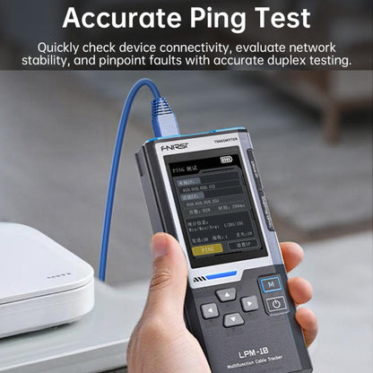 FNIRSI Multifunctional Cable Finder with Anti-interference PoE Cable Tester, LPM-10A