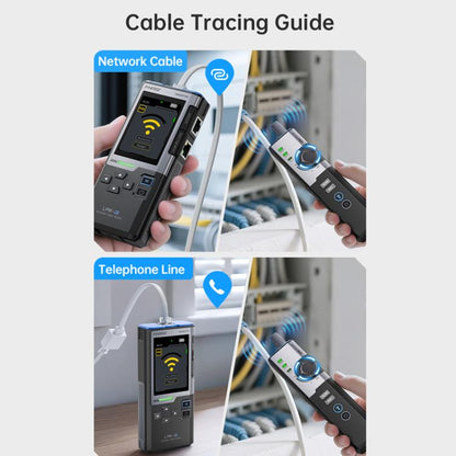 FNIRSI Multifunctional Cable Finder with Anti-interference PoE Cable Tester, LPM-10A
