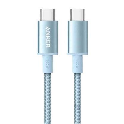 ANKER A8756 1m Braided PD100W Type-C Nylon Fast Charging Cable