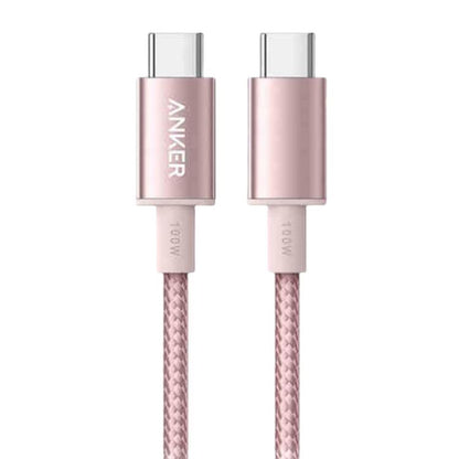 ANKER A8756 1m Braided PD100W Type-C Nylon Fast Charging Cable