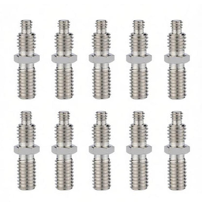Cloud Platform Central Axis 1/4 To 3/8 inch Tripod Adapter Camera Screw, 10pcs E7, 10pcs E8